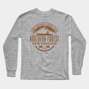 Canoe Northern Forest New England Long Sleeve T-Shirt